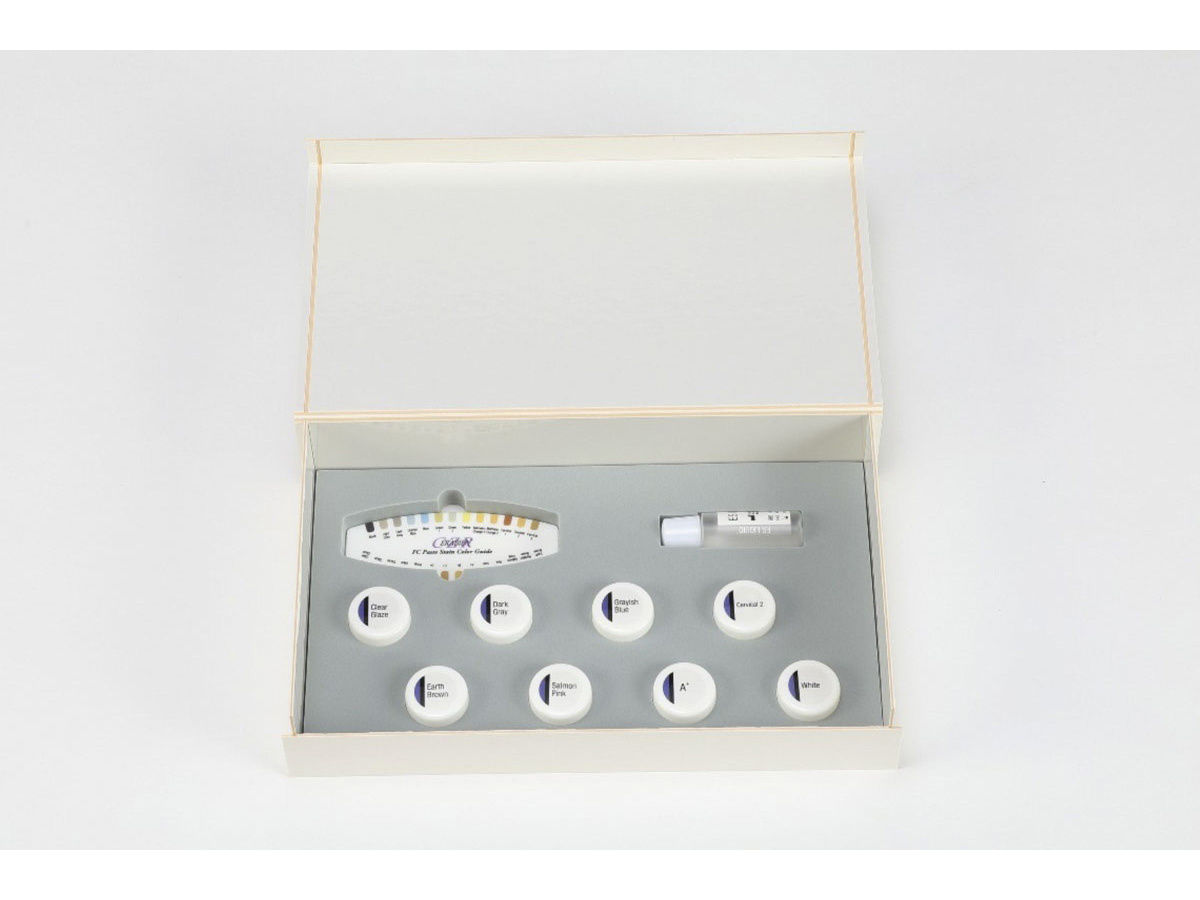 Kuraray Noritake CZR FC Paste Stain Basic Kit Gold Quadrat Dental