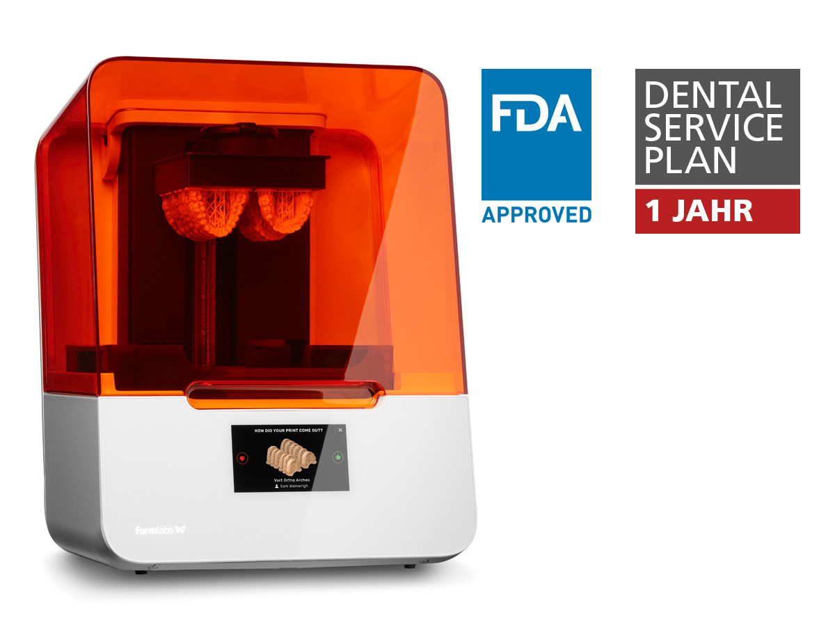 Formlabs Form 3b 3d Drucker Core Package Gold Quadrat Dental