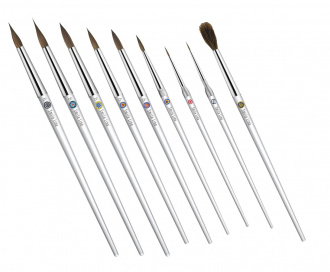 Smile Line Pinselsortiment Clear Handle