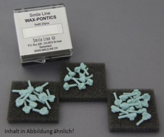 Smile Line Wachs Pontics 26-27 S