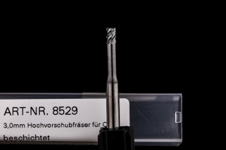 3,0mm Hochvorschubfräser z. speedschruppen f. CoCr