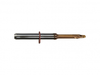 2,0mm Radiusfräser beschichtet für CoCr und Titan