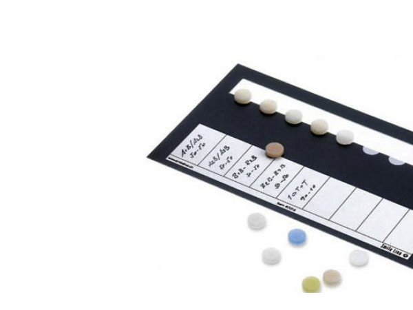 Smile Line Trägerplatte Porcelain Sampler