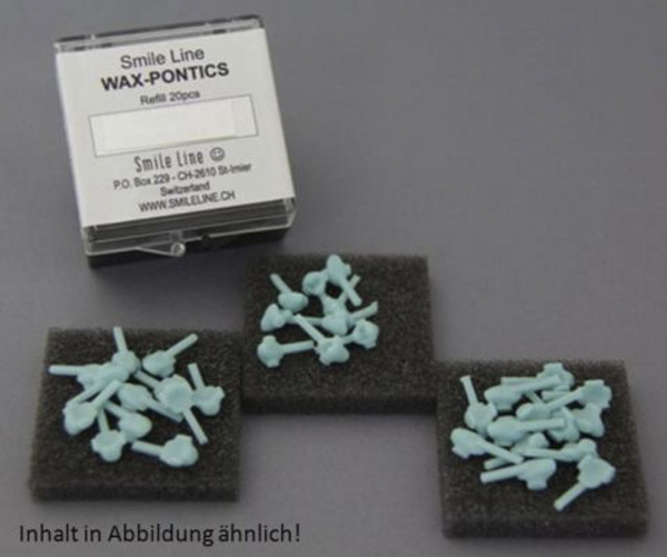 Smile Line Wachs Pontics 33 S
