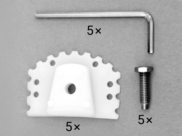 IRS bite fork carrier set