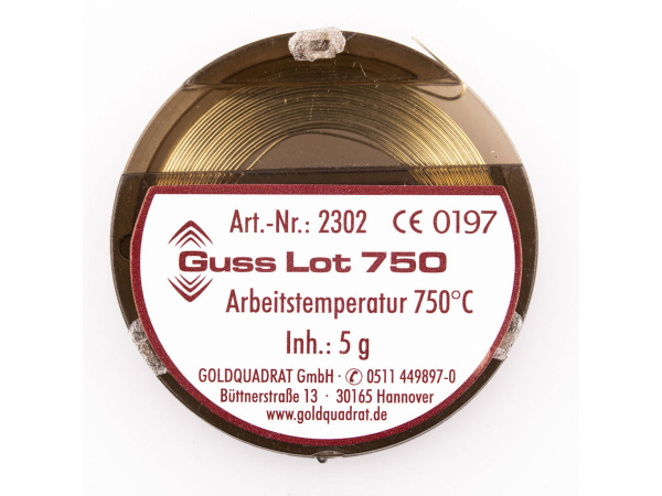 GQ Guss-Lot 750, Spule
