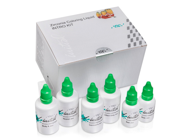 GC Initial Zirconia Coloring Liquid, Intro Kit